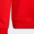 MEN Beard Style RED Hoodie white printed In 100% Fleece Export Fabric. 