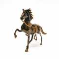 Brass Horse/Pakistani Handmade/Handcrafted Brass Horse Statues/Best For Homedecor/Best For Office Desk/Best Gift Item (Size: 8 inch). 
