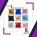 Magic Reversible Sequin Cushion Filled With Ball Fiber Polyester - Random Colors. 