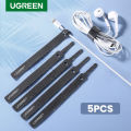 UGREEN Cable Organizer Wire Winder Cable Holder 14cm For Mouse Cord Earphone HDMI Aux USB Cable Management Wire Cable Protector 1/5/20pcs. 