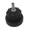 IBC TANK ADAPTER 3.2" Fine Thread Input x 1/2" Output Tank Connector. 