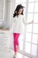 Beautiful extra stretchable Pink baby girls tights. 