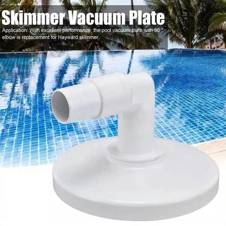 Skimmer Skim Vacuum Adapter Plate 90 Degree Elbow Skimmer Pool ...