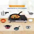 2200W Infrared Electric Stove - Ceramic Hot Plate with Touch Control, Timer, and Waterproof Design | Energy-Efficient Induction Cooker for Home Use. 