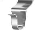 5 Pieces Vinyl Siding Hooks Hanger Outdoor Hook for Festival Garden Flat Head. 