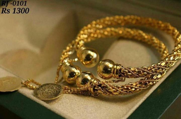Rawayat Jewellery - Bangles for Girls - Braided Kara - Jewellery for Girls