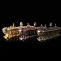 Tibet Incense Burner Antique Handmade Incense Stick Holder Zen Teahouse Home Office Decoration Crafts Ornaments 3. 