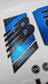 CRICKET BAT STICKER [3D] New Balance BURN [3D]. 