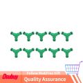 Dsubuy 10PCS 3 Way Water Hose Coupling Y Connector Premium Plastic Adapter Coupler For Garden Irrigation. 