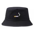 Embroidery Bucket Hat For Men Women Hip Hop Fisherman Hat Flat Hat. 