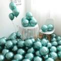 Lovely Green and Golden Birthday Theme Set Happy Birthday Foil 30 Pcs Balloons Foil Curtain Foil Crown Birthday Accessories Birthday party items Birthday Home Decors. 