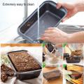 Non-stick Cake Carbon Steel Pan Bread Baking Loaf Cheese Rectangular Toast Mold. 