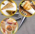 4 PCs /Set Conical Tube Cone Roll High Quality Stainless Steel Spiral Pastry Cream Horn Bread Cake baking Molds. 