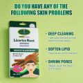 Aichun Beauty 5pcs Licorice Root Nose Mask Salicylic Acid Remove Blackheads Nose Cleaner Herbal Control Oil White Nose Pore Strips For Girls , Men & Women AC3208. 