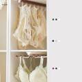 Wardrobe Clothes Hanger Durable Closet Pull Out Hanger for Camisole Scarf Ties. 