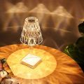 Price Tag - Crystal Lamp Colors Changing Touch Diamond Rose Lamp | Desk Lamp Table Night Light Wireless Touch USB LED Lighting Home | Color Changing Diamond Lamp Colors Changing Rechargeable RGB Rose Lamp With Remote Control TRILLION COCKTAIL LAMP. 