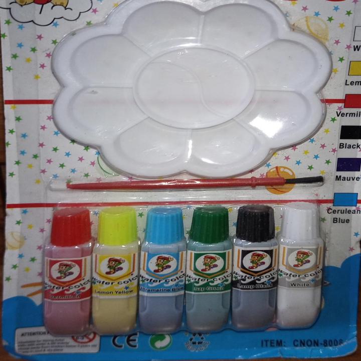 China Water Color Art # CNON - 8006 (2 Pkt of 6 Different Colors)