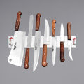 MKTRADERS, MK020A, kitchen knives set, Blade made of stainless steel 7 different kinds of knives with complete wood handles and the finest quality blades.. 