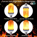 LED Flame Bulb With Flickering Effect Fire Bulb, Fancy Fire Bulb E27 Bulb in 3 Different modes New With Box. 