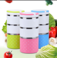 3 Layer Lunch Box Stainless Steel Tiffin Hot Box For office school. 