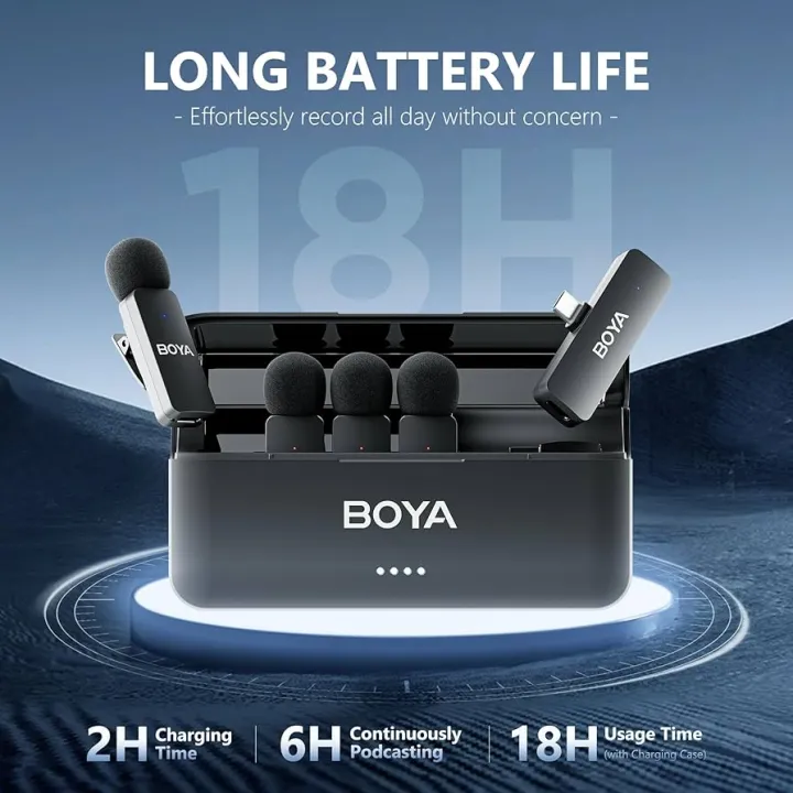BOYA%20BY-V4U%20Wireless%20Lavalier%20Lapel%20Microphone%20for%20Type-C%20Devices%20Android%20Youtube%20Video%20Recording%20Live%20Streaming%20Vlog%20-%20Image%203