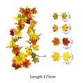 Silk Leaves Artificial Maple Leaf Diy Plants Vine Wedding Halloween Party Decoration Accessories. 