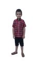 Cherish-Half Sleeve Boys cotton Check Shirt in stunning colors- cool and casual export quality half sleeve like tshirt soft shirt for men. 
