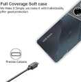 Infinix Zero 30 4G (X6731B) Back Cover Crystal Transparent Soft Clear Silicon Ultra Thin Protective Case. 