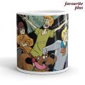 Scooby Dooby Doo Design Mug Customized Coffee Mugs Print Ceramic High Quality Personalized Cups by Favourite Plus. 