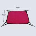 Cat Hammock Bed Hanging Pet Cage Hammock Soft Cat House Cushion Mat Summer Cooling Pet Basket Tapestry Pet Accessories. 