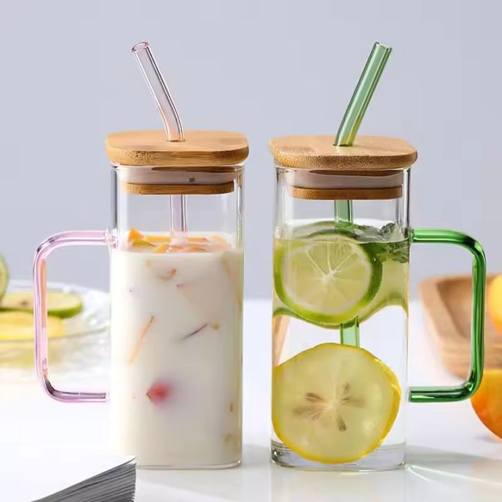 Aesthetic%20Glass%20Mug%20with%20Bamboo%20Cap%20&%20Reusable%20Straw%20%E2%80%93%20Pinterest%20Find%20Heat-Resistant%20Square%20Mug%20with%20Handle%20for%20Iced%20Beverages,%20Smoothies,%20Cocktails%20&%20Infused%20Water%20,%20Hot%20Drinks%20for%20Grils%20%7C%20%20Woman%20-%20Image%202