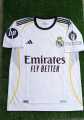 Real Madrid Home Kylian Mbappe Football Jersey T-Shirt 2024 2025 Half sleeve. 