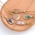 1Pcs Transparent Acrylic Preserved Fresh Hibiscus Flower Charms Eternal Dried Petal Specimens Resin Pendant Alloy Chain Necklace. 