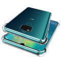 For Huawei Mate 20X 5G Transparent Soft Gel TPU Reinforced Corners Cushion Bumper Shockproof Drop Protection Case Cover. 