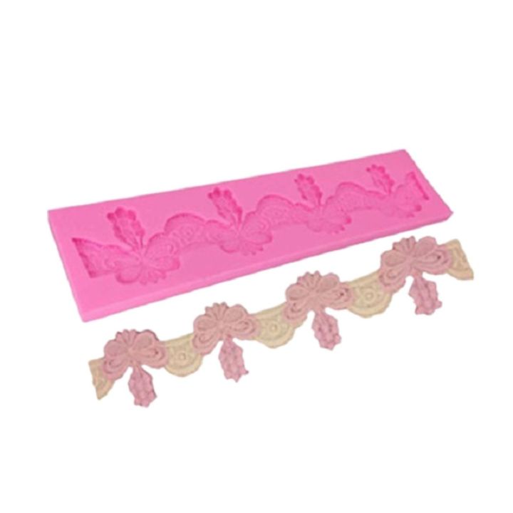 Lace Cake Border Silicone Fondant Mold