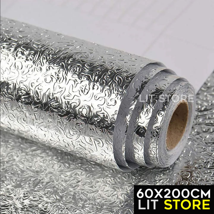 Self%20Adhesive%20Aluminium%20Foil%20Sticker%20Roll,%20Oil%20Proof%20Waterproof%20Aluminium%20Sheet%20DIY%20Wallpaper,%20Heat%20Resistant%20Backsplash%20Aluminium%20Sticker%20for%20Home,%20Kitchen,%20Stove,%20Cabinet,%20Wall,%20Drawers,%20and%20Furniture%20lit%20store%20-%20Image%202