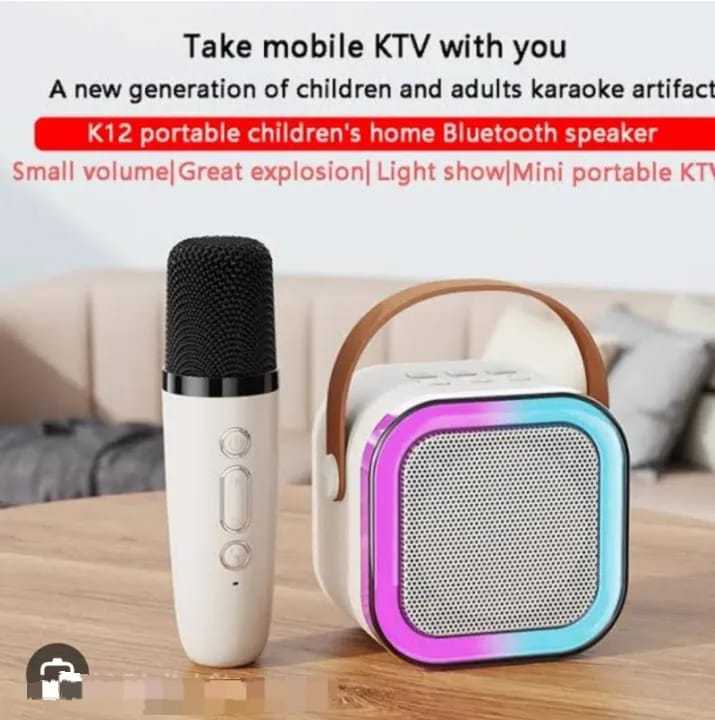 K12%20Wireless%20Audio%20Microphone%20Bluetooth%20Speaker%20Portable%20Stereo%20Speaker%20Bluetooth%20Speaker%20Karaoke%20Speaker%20with%20Mic%20-%20Image%204