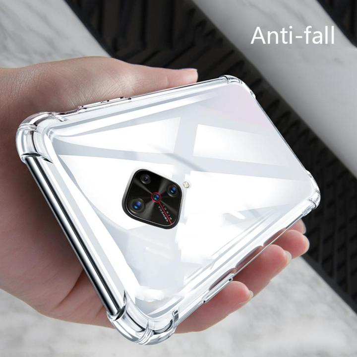 Sroof For VIVO S1 Pro V17 Y9S Couple Simple Shockproof Four Corner Anti Fall Skin Friendly Shell Soft Phone Cover