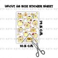 Pack of 3 (see variations) Cute Stickers Kuromi My Melody And Pompompurin Sanrio Anime Stickers For Laptop Girls Kids Toys Phone Diary Cute Cartoon. 