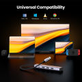 UGREEN USB Ethernet Adapter 1000Mbps USB3.0 Ethernet HUB USB HUB for Laptop Xiaomi Mi Box Computer Network Card Ethernet Adapter. 