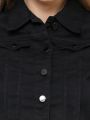 HOME SHOPPING 5   Kraus Jeans Women Black Solid Denim Jacket. 