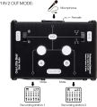 Douk Audio 2 Way XLR Balanced Stereo Audio Switcher Passive A/B Mini Switch Box Mixer Sound Splitter (KN102, 1-IN-2-OUT). 