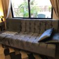 Costumize A.H.Q interior Collection 3 Seater Sofa Cum Bed Imported  Armless Compact Living Spaces, Dorms, Guest Rooms, Apartments, Offices,. 