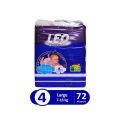 Leo Baby Diapers 4 Large 72. 