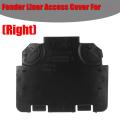 Left/Right Car Front for Fender Liner Access Cover Trim For-BMW E82 E88 E90 E91 135I 325I 51717143849 51717143850. 
