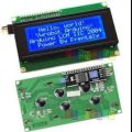 Arduino Raspberry Pi TWI IDC10 20x4 2004A IIC I2C enabled Character LCD Display Blue screen. 