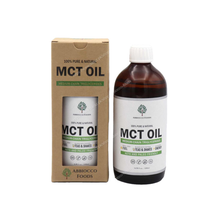 100% Pure and Natural MCT Oil 500ml