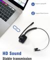 YAMAY Bluetooth Headset, YAMAY Wireless Headset with Microphone (Noise Cancelling Mic) Charging Base Mute Button 19H Clear Talk Time Pro for Truck Driver Office Business Call Center Home Smartphones PC. 