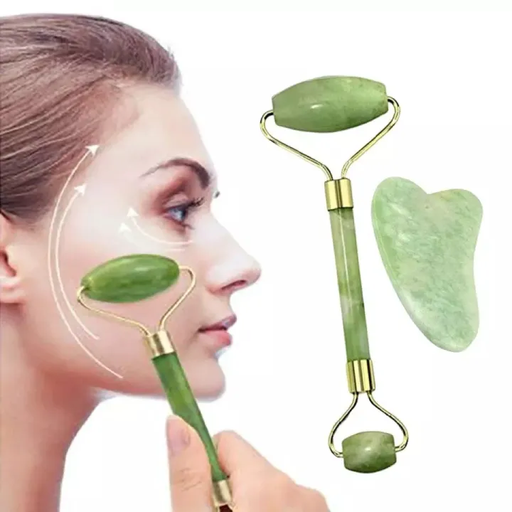 Jade%20Roller%20&%20Gua%20Sha%20Set%20Facial%20Beauty%20Tools%20Natural%20Stone%20Face%20Roller%20Massager%20For%20Face,%20Eye,%20Forehead,%20Neck%20Treatment%20Facial%20Roller%20For%20Skin%20Care%20Routine%20-%20Image%203