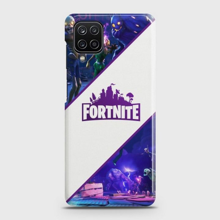 Samsung Galaxy A12 Cover - SkinLee HQ Hard Case - Fortnite Sleepy Motel - SKINLEE-527-1-783-615